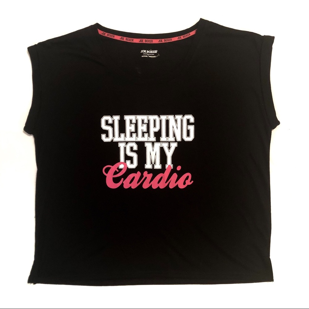 FREE w/bundle JOE BOXER • Sleeping Is My Cardio T